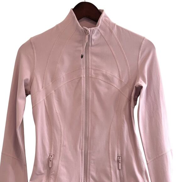 Lululemon Define Jacket Size 4 Pink Peony LW4AWKS - Picture 8 of 10